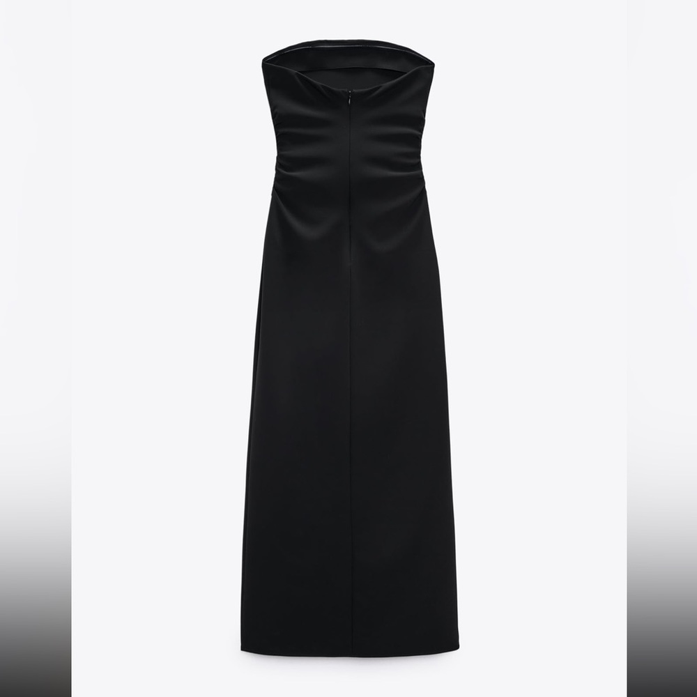 Zara strapless midi dress - Picture 6 of 7